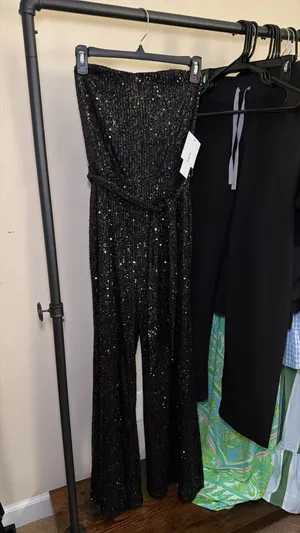 These Three Boutique sparkly jumpsuit thumbnail 3