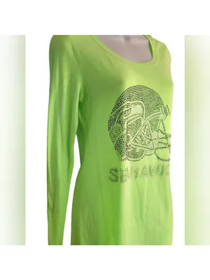 Seattle Seahawks Long Sleeve Top Medium No Boundaries thumbnail 3