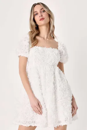 Lulus White Mini Dress thumbnail 1