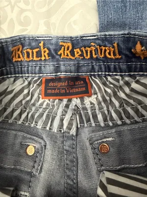 Rock Revival Women's Faded Blue Bootcut Jeans thumbnail 3