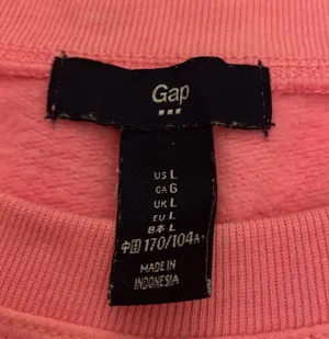 Gap Crewneck Sweatshirt With Glitter Logo thumbnail 3
