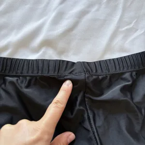 Hang Ten‎ Womens Medium Hybrid Long Swim Shorts Black Beach thumbnail 6