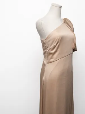 Sachin & Babi - Chelsea Crinkle Satin‎ One-Shoulder Gown thumbnail 6