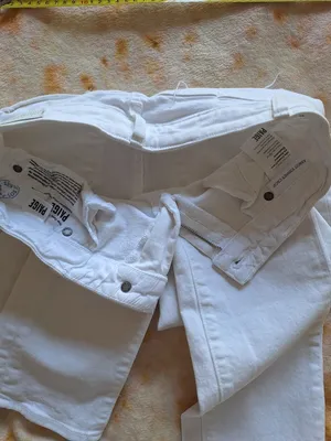 PAIGE Abbot Kinney Crop Jeans White Size 26 (Fits Size 2-4 / S) Est. Size thumbnail 4
