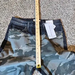 Random Acts of Kindness Women Super High Rise Camo Skinny Jean‎ Sz 3 NWT J22457A thumbnail 7