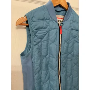 Hunter Original Midlayer Gilet Baby Blue Quilted Vest Women’s Small thumbnail 3