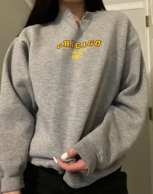vintage crew neck Gray Size M thumbnail 1