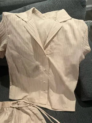 Cream short set Tan thumbnail 2
