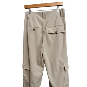 Babaton Aritzia Beige Wool Cargo Trousers Women's‎ pants size 8 thumbnail 7