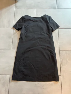 Theory Sheath Dress in Good Wool | Black thumbnail 3
