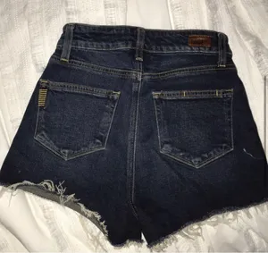 “Margot” high rise denim Shorts thumbnail 4