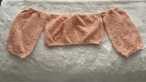 Coral Crop Top Le Lis thumbnail 2