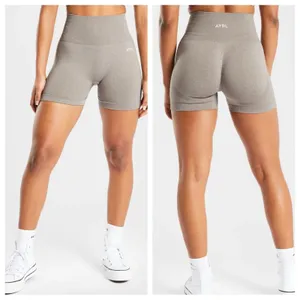 AYBL Empower Seamless Shorts in Light Gray 7” - Size XS thumbnail 2