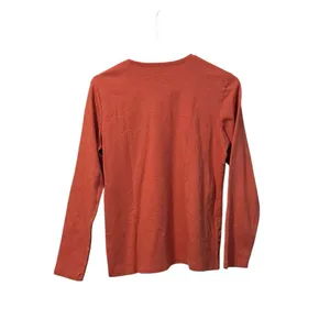 LL Bean Womens Shirt Coral M Reg Blouse Top Long Sleeve Casual Work Career‎ thumbnail 2