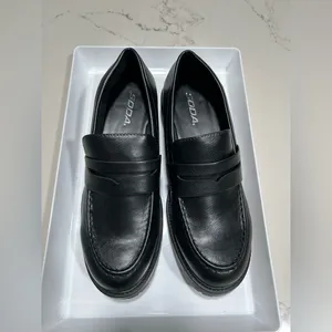 NEW Soda “HENDER” Round Toe Low Heel Lug Sole Platform Penny Loafer Shoe 10 thumbnail 6