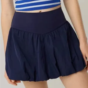 OFFLINE By Aerie Real Me Bubble Skort Royal Navy Blue Sz S Built In Shorts Comfy thumbnail 1