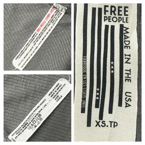 Free People Ribbed Swing Tank Gray Flowy Flare Stretch Casual Top Size XS thumbnail 8