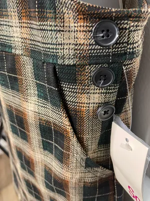 SO Juniors' ® Button Strap Plaid Pinafore Dress thumbnail 5