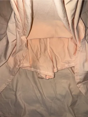 Abercrombie & Fitch peach strapless dress Modal Blend Collection size Medium Tal thumbnail 2