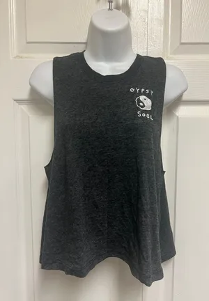 Spiritual-Gangster-GYPSY-SOUL-CROPPED YOGA TOP thumbnail 2