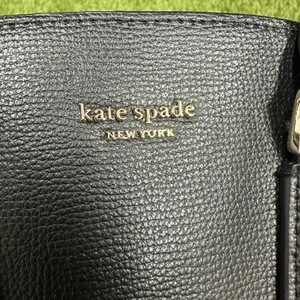 Kate Spade black Crossbody handbag Black With‎ Pink Interior thumbnail 3