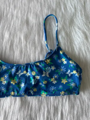 PacSun NWOT Swim Floral Bikini Top thumbnail 4