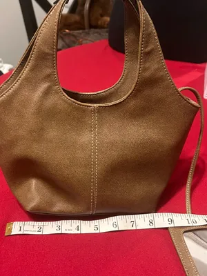 Nine West Bronze FloralEmbroidered Women’s Tote Bag Cute! Great condition thumbnail 4