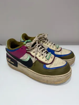 Nike Air Force 1 Shadow SE Cactus Flower Sneakers Size 7.5 thumbnail 3