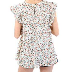 Entro Floral Babydoll Blouse thumbnail 2