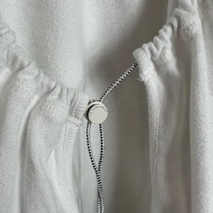Free People Rundown Tunic White Open Back Oversized Fit Pullover Sweatshirt L thumbnail 3
