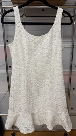 Lilly Pulitzer White Sevilla Crochet Lace Dress thumbnail 1
