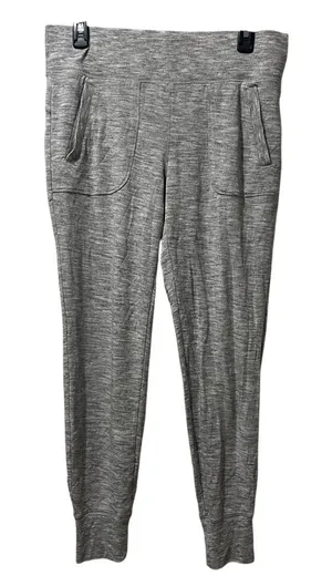 Athleta Techie Jogger Pants Womens Size Medium Heather Gray Pull On Athleisure‎ thumbnail 1