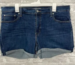 Levi’s Mid Length Denim Shorts thumbnail 1