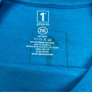1st Phorm Legion of the Boom Womens Size 2XL Blue‎ Short Sleeve Shirt Health thumbnail 3