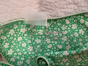Kulani Kinis Green and white floral bikini bottom thumbnail 3