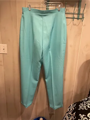 Vintage 70s baby blue Sears grannycore trousers golden girls costume thumbnail 5