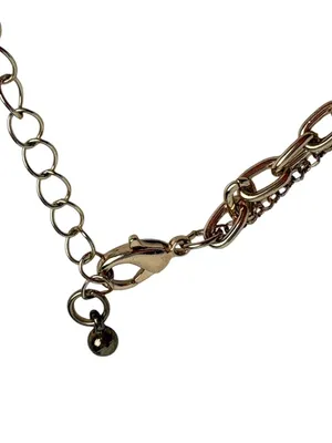 MAURICES Gold Horseshoe Double Layer Charm Necklace Western thumbnail 4