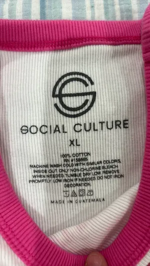 Social Culture Top Pink Size XL thumbnail 2