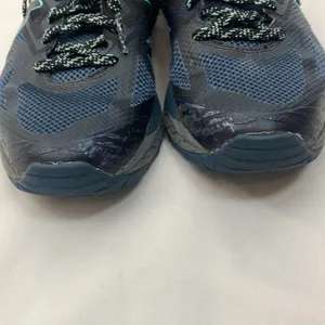 ASICS Gel-Fuji Trabuco 6 Black and Blue Running Shoes woman’s size 7 1/2 thumbnail 4