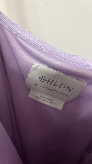 Purple Lacey BHLDN Midi Dress thumbnail 2