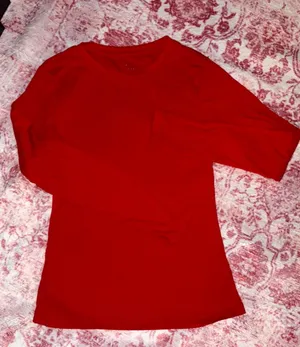 Red new day basic long sleeve thumbnail 1