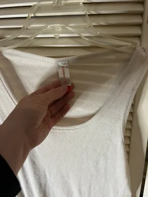 No Boundaries XL Jr 15-16 White Wife Beater Tank Top thumbnail 3
