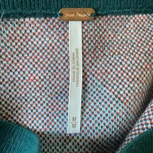 LAST CHANCE! Free People argyle Hunter green, blue and cream mini skirt NWT thumbnail 5