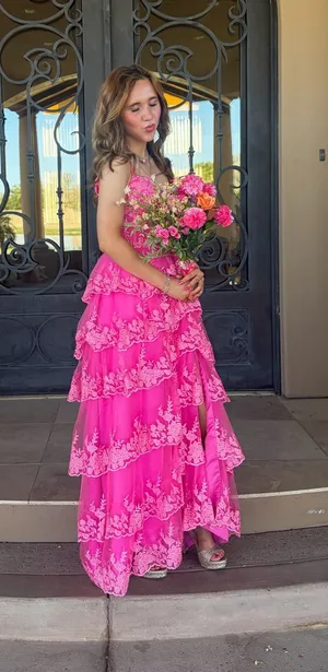 Prom dress Pink Size XS thumbnail 1