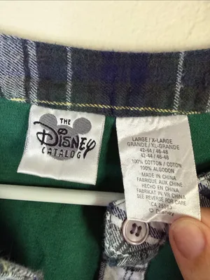 Disney Catalog Winnie the Pooh Piglet Embroidered Long Sleeve Top‎ L/XL thumbnail 2