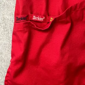 Dickies Scrub Top Women's Sz XS Red Mock Wrap Empire Waist‎ Medical Nursing Work thumbnail 7