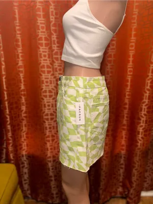 PacSun Checkered Mini Skirt 27 Waist NWT thumbnail 3