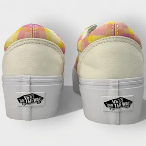 Vans Old Skool Stackform Pastel Plaid Platform Shoes Womens 7.5 thumbnail 5