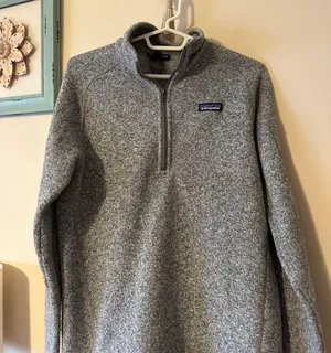 Patagonia Gray Better Sweater 1/4 Zip Fleece thumbnail 1