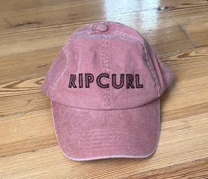 Rip Curl Pink Distressed Baseball Cap thumbnail 1